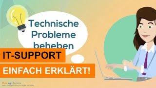 Was ist IT-Support? Einfach erklärt 1-Level  2nd-Level  3rd-Level Support