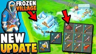 NEW UPDATE - New Frozen Village Fire Ammo Mods Weapons and Molotov in Last Day on Earth Survival