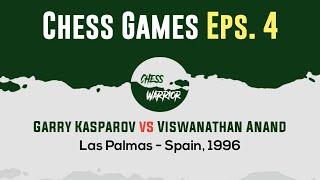 COMPETITION CONTINUES  Garry Kasparov vs Viswanathan Anand  Las Palmas - Spain 1996
