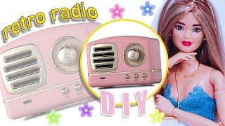 Make Your Own Retro Radio for Barbie with This Awesome DIY Tutorial