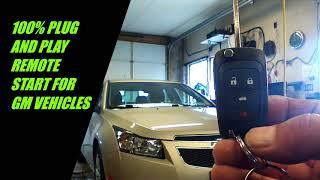 100% Plug & Play Remote Start For Chevrolet Cruze & GM flip key Vehicles RFK411 MyCar Installation