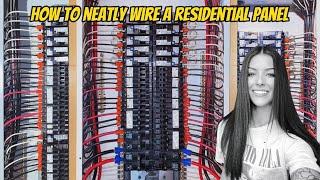 How To Neatly Wire A Residential Panel  Karly the Sparky