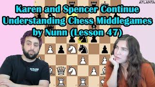 Tuesday Spencer teaches John Nunns Isolated Queen Pawn from Understanding Chess Middlegames