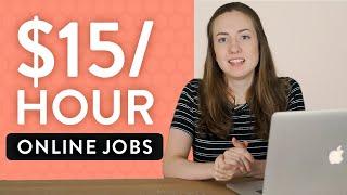 10 Online Jobs That Pay $15hr or More for Students in 2023