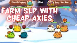 How to farm slp with cheap Axies   Axie Infinity Origins