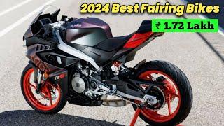 Top 7 Best Fairing Bikes in India 2024  From Rs. 1.72 Lakh  Best Looking Sport Bikes in India