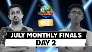 World Championship July Monthly Finals  Day 2  #ClashWorlds  Clash of Clans