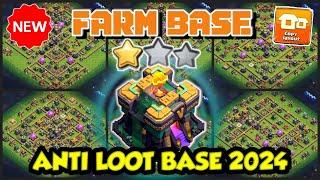 TOP 10 UNBEATEN TH14 FARM BASE WITH LINK  TH14 FARMING BASE + REPLAY  TH14 FARM BASE JUNE 2024