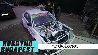 HUBDYNO BUDAPEST - A TERRORBENZ már nem füstöl?  Magyar Tomi M104 turbo project