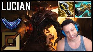 ️ Tyler1 GETTING LP AGAIN FEELS NICE  Lucian ADC Full Gameplay  Season 14 ᴴᴰ