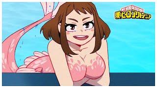 Ochako The Mermaid My Hero Academia Kacchako Comic Dub