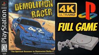 Demolition Racer  PS1  4K60ᶠᵖˢ UHD Longplay Walkthrough Playthrough Full Movie Game