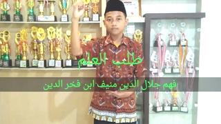 Dai Cilik kultum bahasa Arab Tholabul Ilmi dari Fahmi SMP Muhammadiyah Ahmad Dahlan