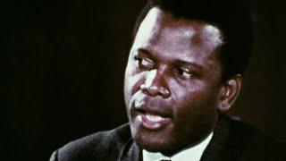 Reporters Ask Sidney Poitier His Views on Race 1968