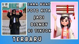 Cara Foto Menjadi Disney Yang Lagi viral Di Tiktok