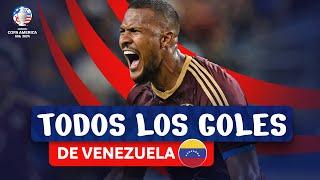 TODOS LOS GOLES DE VENEZUELA  CONMEBOL COPA AMÉRICA USA 2024™