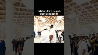 ketika rafi di suruh bikin stasiun #shorts #raffiahmad #rafinagita #onlyshorts #shortsvideo