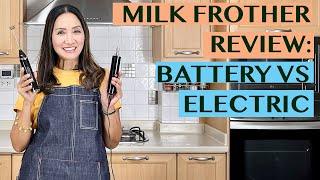 DIFFERENCES BETWEEN BATTERY AND ELECTRIC HANDHELD MILK FROTHER FOR MILK FOAM