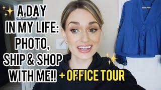 Day in My Life as a Full Time Reseller Photo Ship AND Shop With Me + OFFICE TOUR