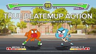 MUGEN Battle Gumball vs. Darwin - The True BeatEmUp Action