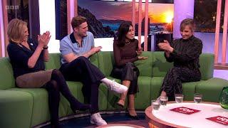 Ambika Mod Leo Woodall One Day Cast Amanda Redman Mel Giedroyc On The One Show 05.02.2024