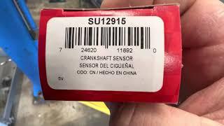 2009 Honda accord crankshaft ￼ position sensor replacement