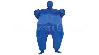 Blue Skin Suit Inflatable Costume