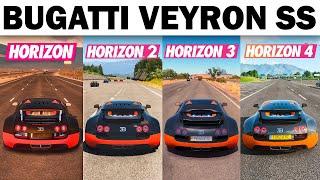 Forza Horizon  Has The Bugatti Veyron gotten Faster Throughout The Forza Horizon Games?