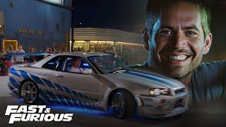 3 Intense Brian OConnor Races  Fast & Furious