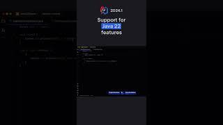 IntelliJ IDEA 2024.1 Java 22 support