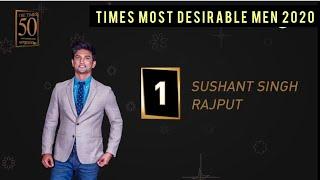 Times Most Desirable Men 2020  Sushant Singh Rajput SSR Love you Sushant 