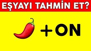 Arkadaşına Meydan Oku Emojilerle Anlatılmak İstenen Şeyi Tahmin Edebilir Misin?EşyaRomanYemek Vb.