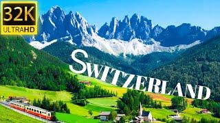 SWITZERLAND 32K Ultra HD 1000fps Dolby vision VIDEO  Heaven of EARTH - Best Places