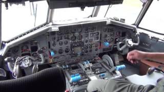 Transall Blick in Cockpit und Laderaum - Abheben im mächtigen Bundeswehr-Flugzeug