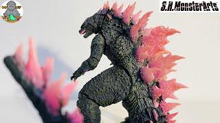 エネルギー量は約20倍.. Sh.MonsterArts Godzilla2024 evolved ver. from Godzilla x Kong the new empire をレビュー！！