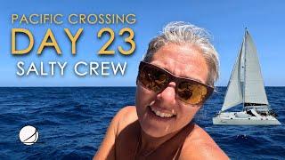 FAMILY OF 4 Sailing from Panama to French Polynesia - DAY 23 Q&A how are we holding up? Ep. 51