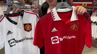 Man Utd Megastore Tour - NEW 2223  Home & Away Shirt Printing I 30.07.2022