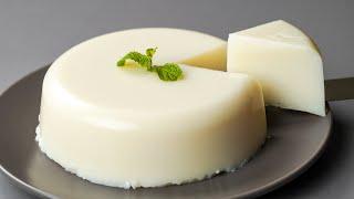 Soft & Creamy Milk Pudding Recipe  No Agar  No Gelatine  No Egg  Easy Milk Pudding Recipe