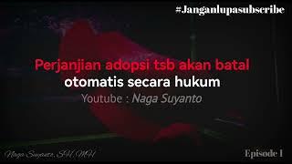 Apakah kita dapat mengadopsi anak dengan membuat perjanjian Bermeterai?? Apa ada sanksi hukum?