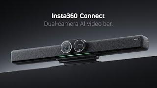 Insta360 Connect Revealed The New Dual-Camera AI Video Bar