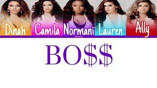 Fifth Harmony - BO$$ BOSS Color Coded Lyrics  Harmonizzer Lyrics