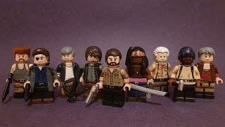 Lego The Walking Dead Custom Lego Minifigures