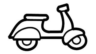 how to draw scooter drawing  bike drawing coloring paintings  drawing sports bike #bike #drawing