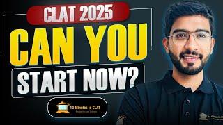 CLAT 2025 Is It Possible to Start Now? I How to Start and Ace I Keshav Malpani