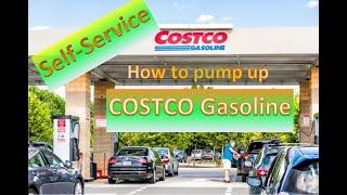 How to pump gasoline at self-service Costco GAS station  California