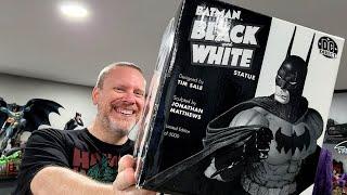 Tim Sale Long Halloween Statue Batman Black & White Unboxing