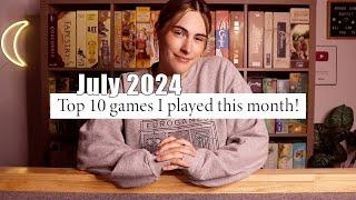 My Top 10 Games of July 2024  Monthly Wrap Up