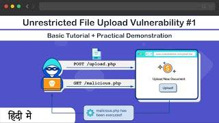 File Upload Vulnerability #1  Basics  Bug Bounty Tutorial in Hindi