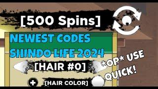 *NEW* NEWEST CODES RELEASED IN SHINDO LIFE 2024  Newest Working Shinobi Life 2 Codes 2024