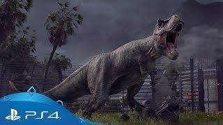 Jurassic World Evolution  Announcement Trailer  PS4